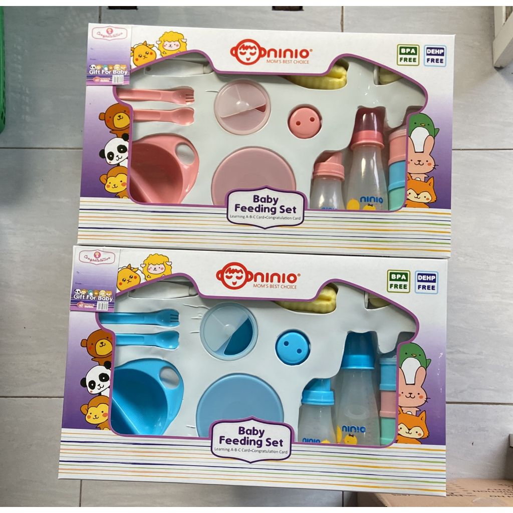 Ninio Feeding Set BG - 137/ Baby Gift Set