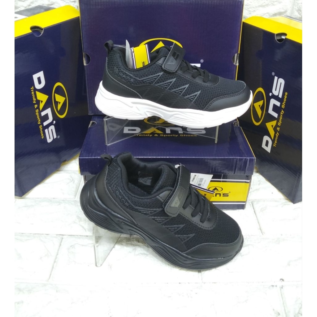 SEPATU DANS DANON ANAK COWOK SEPATU SEKOLAH TERBARU DAN ORIGINAL