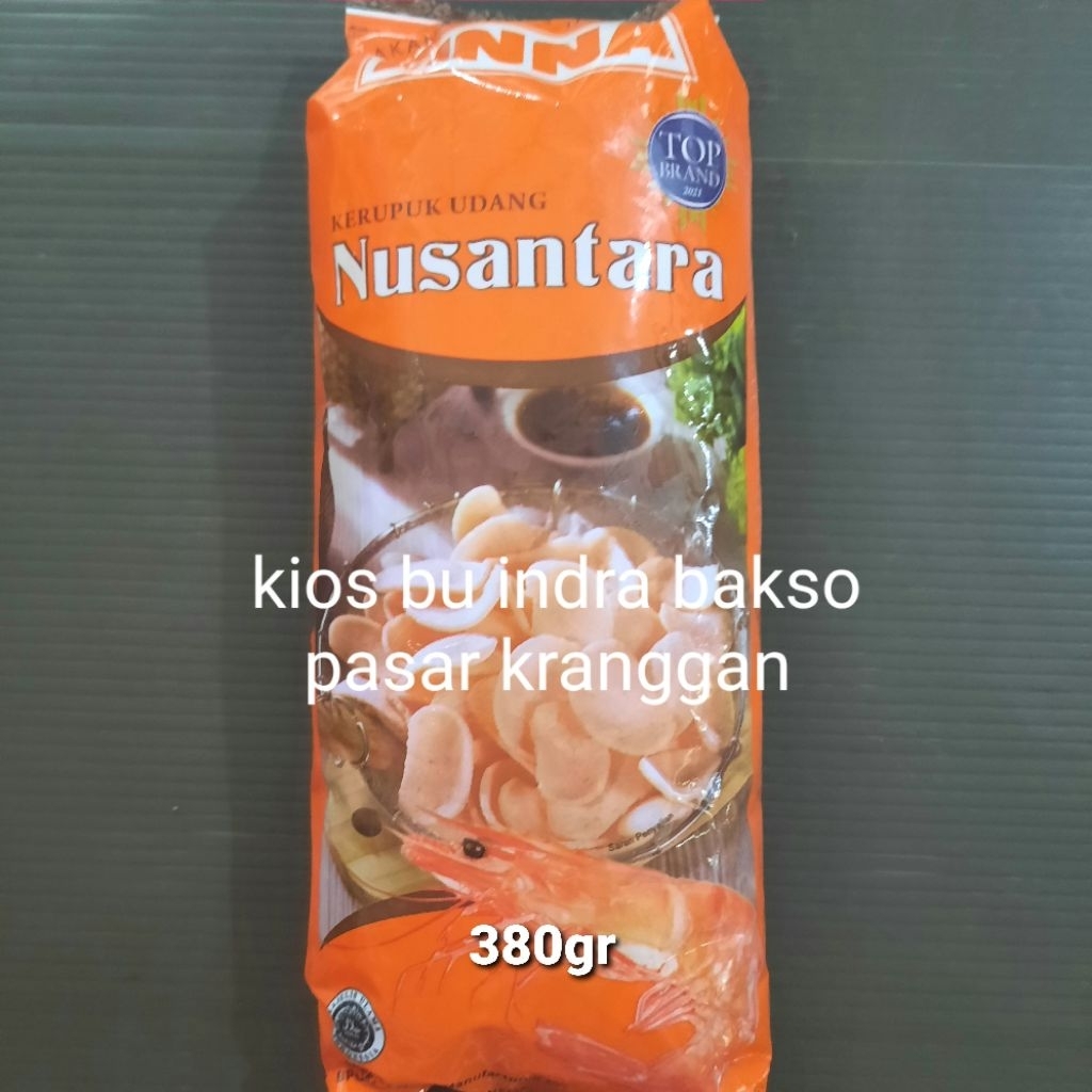 

krupuk udang finna nusantara 380 gr kerupuk
