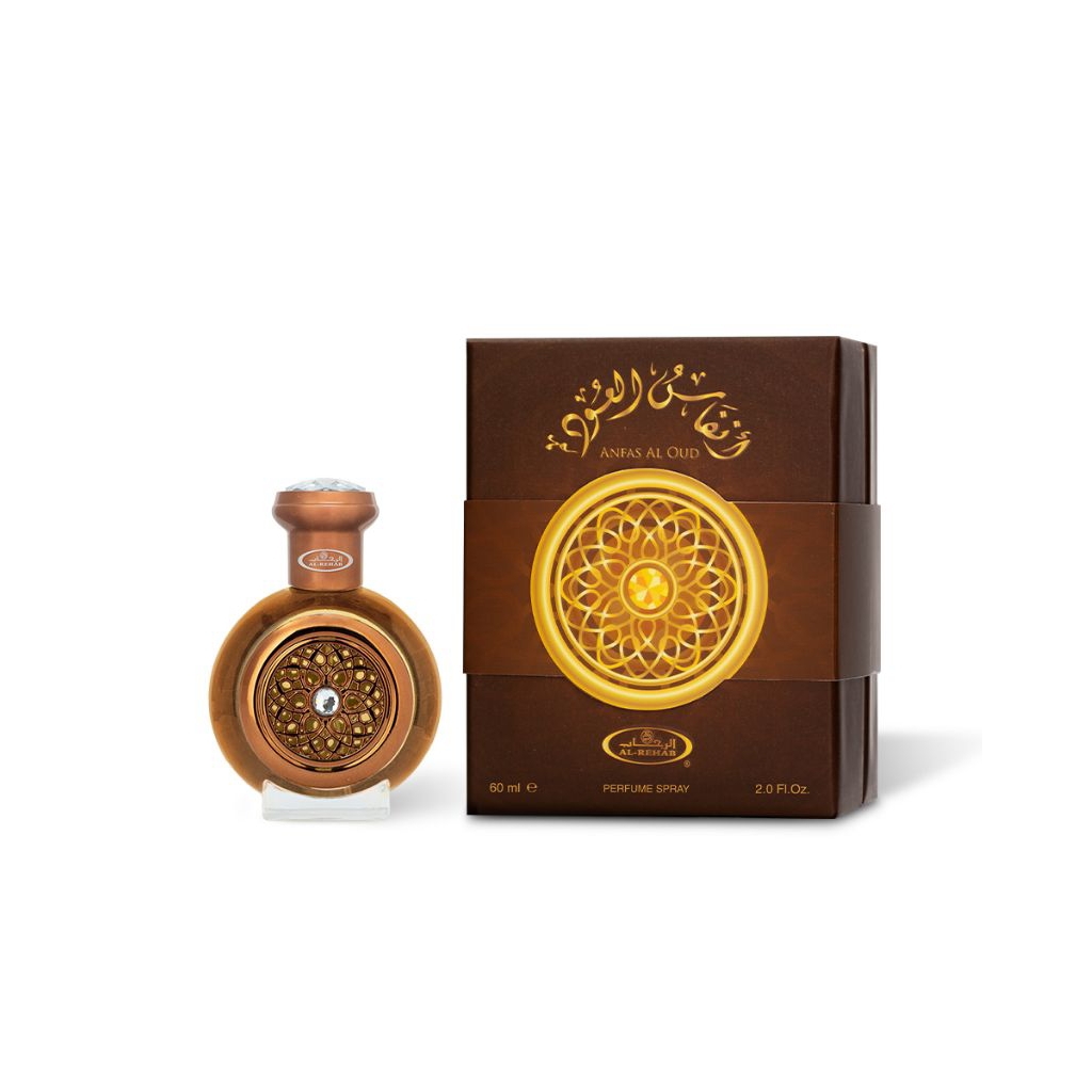 Parfum Antik Original Alrehab Anfas Al Oud 15ml – Parfum Klasik Elegan Pria Wanita Aroma Mewah & Tah