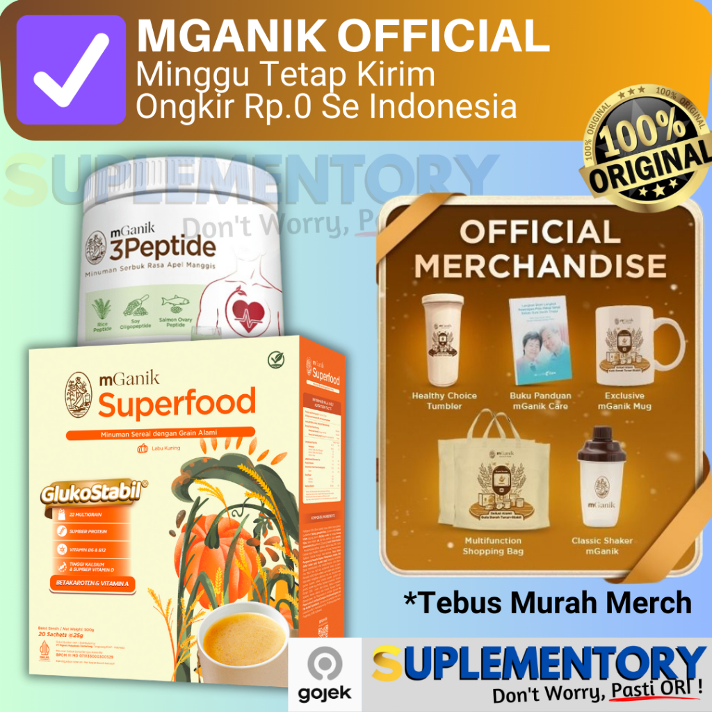 

mGanik 3Peptide Suplemen Obat Jantung 3 Peptide Koroner Stroke Mganic tripeptide