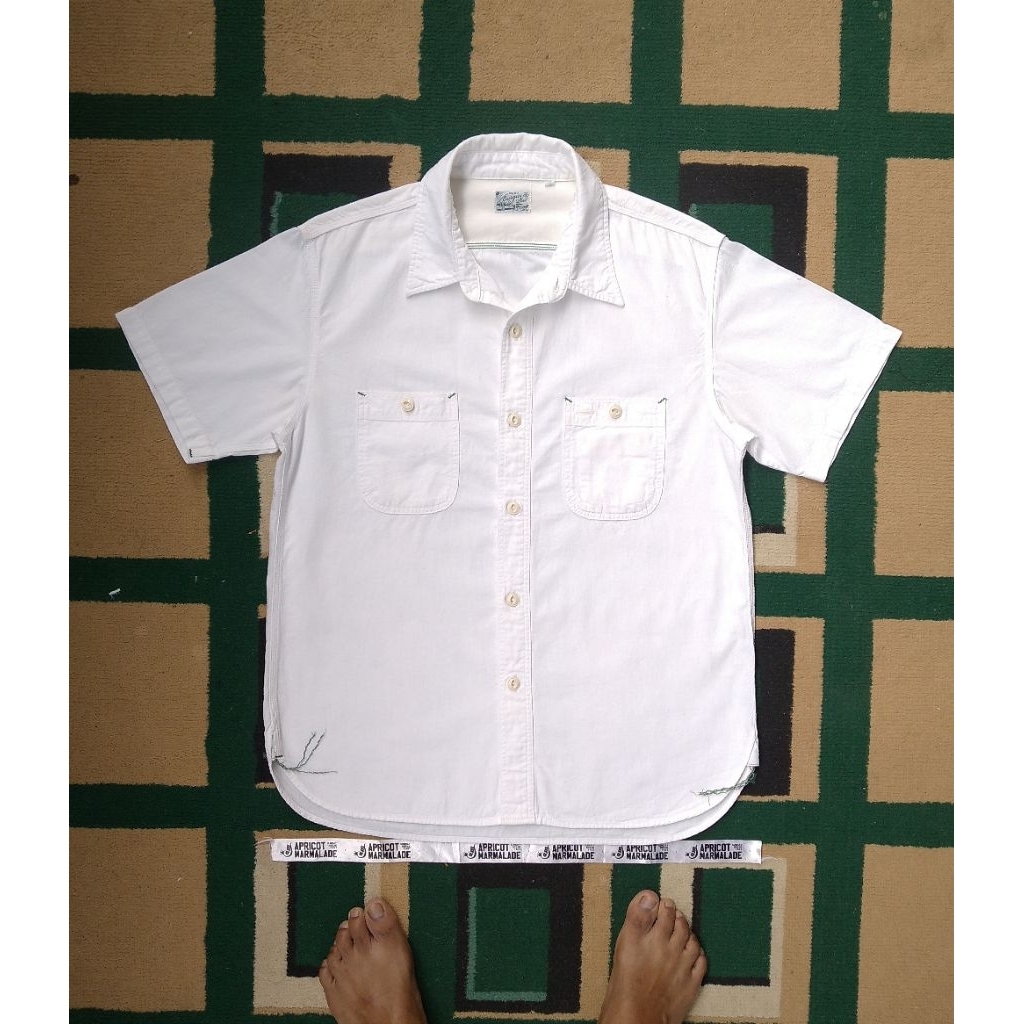 Burgus Plus chambray selvedge work shirt(HBP-300 CHS)