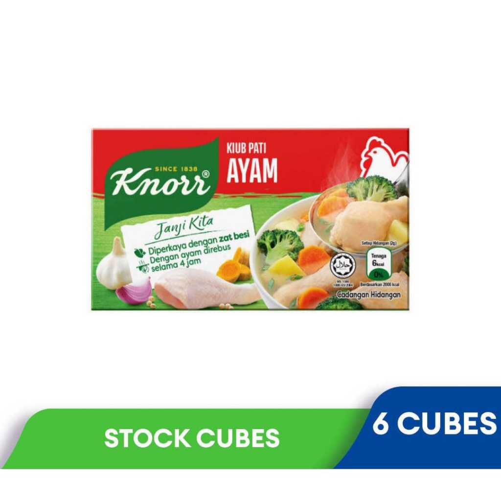 

Knorr Cube Pati Ayam - Knorr Kaldu blok Ayam - Knorr Chicken Cube - Isi 6 cube