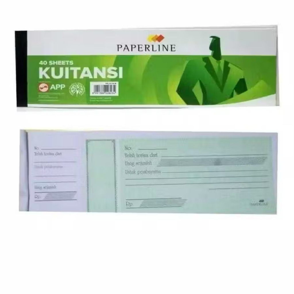 

Buku Kuitansi isi 40 sheets