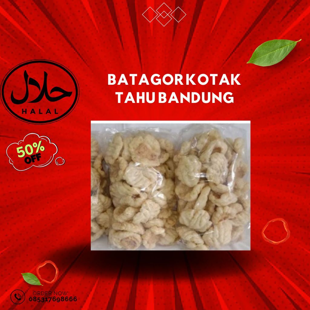 

CEMILANCEUROMLAH - Batagor tahu kotak isi 50 Bandung murah