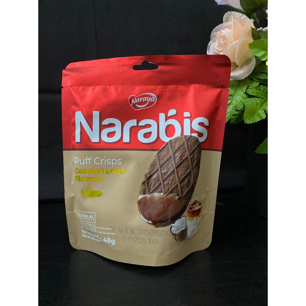 

Naraya Puff Crisps Coconut Flavour Latte 48gr