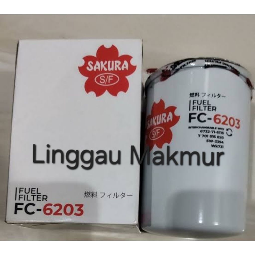 Filter Solar / Fuel Filter FL10 Scania 113 WK-731 FC-6203 FC6203 Sakura
