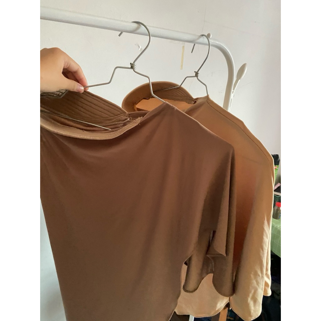 Preloved- Bundling 4pcs Jilbab Slem Jersey