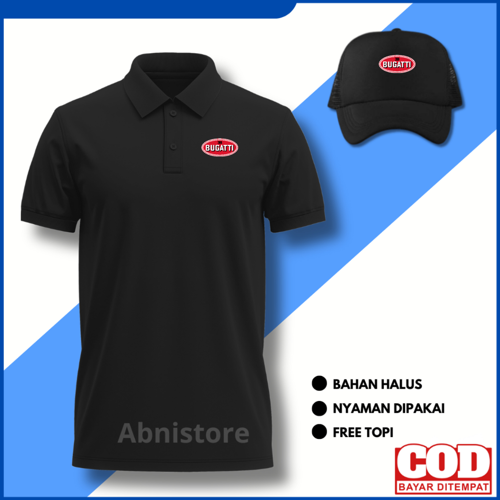 Poloshirt Bugatti Baju Bugatti Polo Bugatti kaos Kerah Bugatti Topi Bugatti