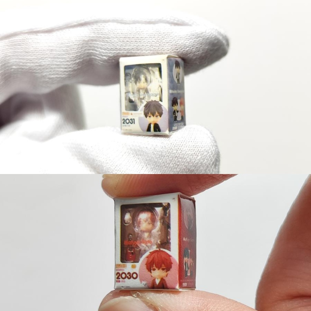Miniatur Box Magnet Nendoroid 1/12 Given Mafuyu Sato Ritsuka Uenoyama