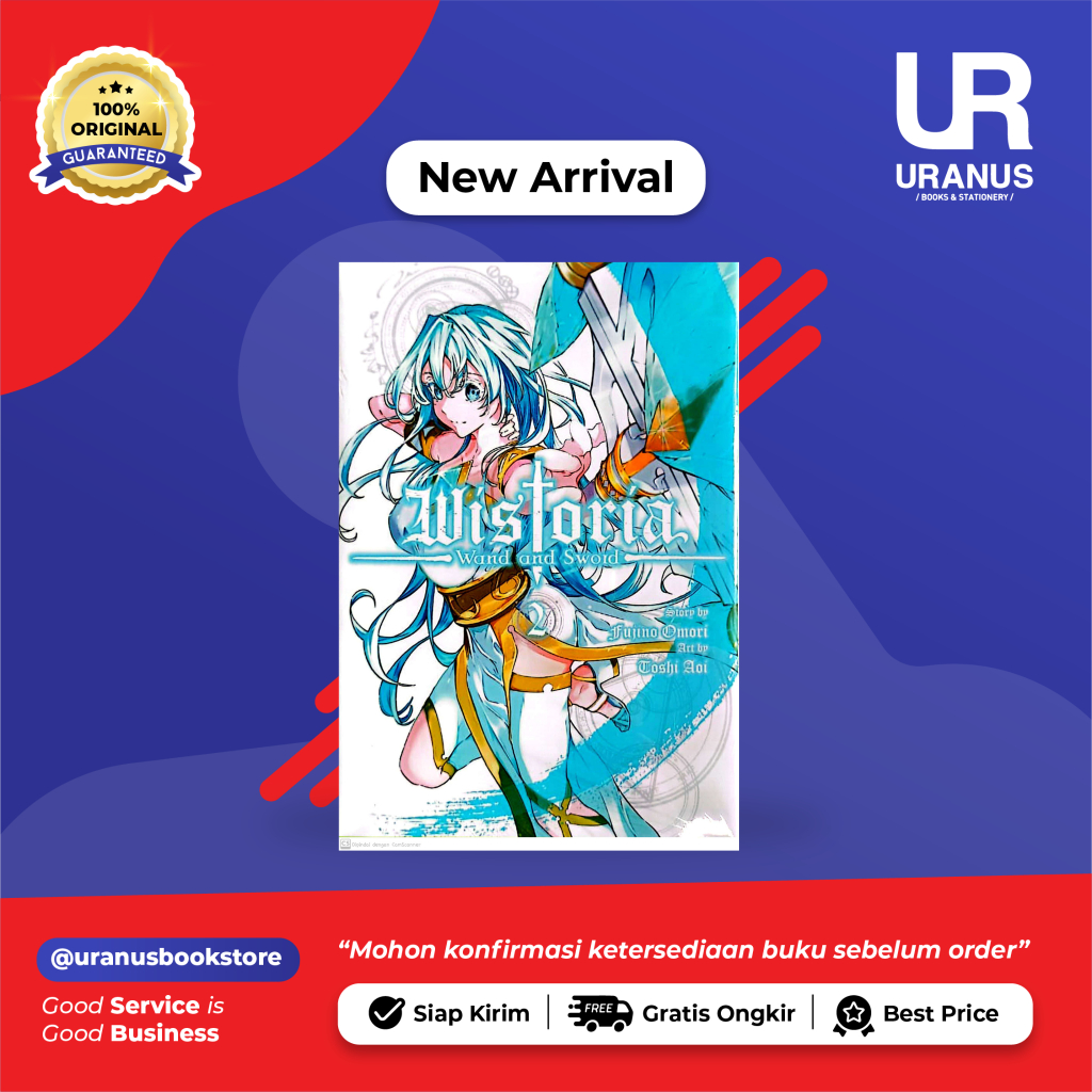 WISTORIA WAND & SWORD 2 - PGI - 100% ORI - TOKO BUKU URANUS NGAGEL SURABAYA