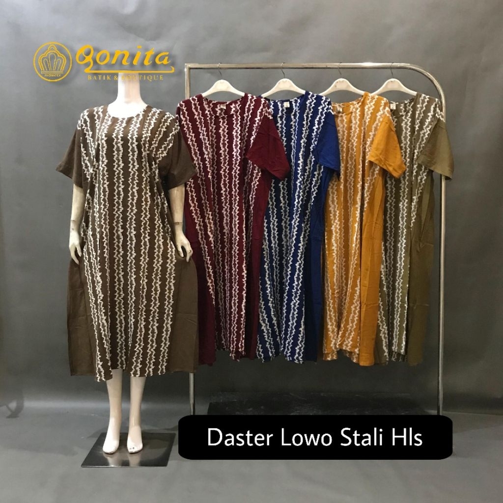 Daster Batik Pekalongan || Daster Lowo Stali Hls || Qonita Batik original || Daster murah