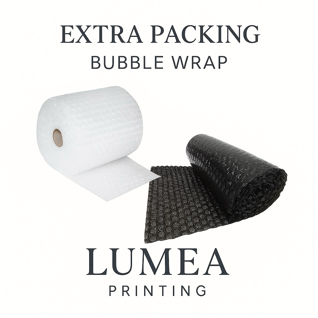 

Tambahan Packing – Extra Bubble Wrap | Lumea Printing