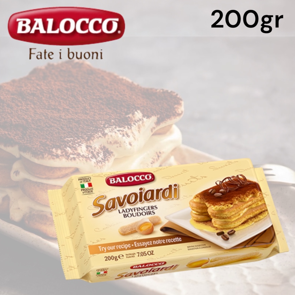 

BALOCCO Savoiardi - Biskuit Lady FInger Tiramisu - Ladyfingers Biscuit