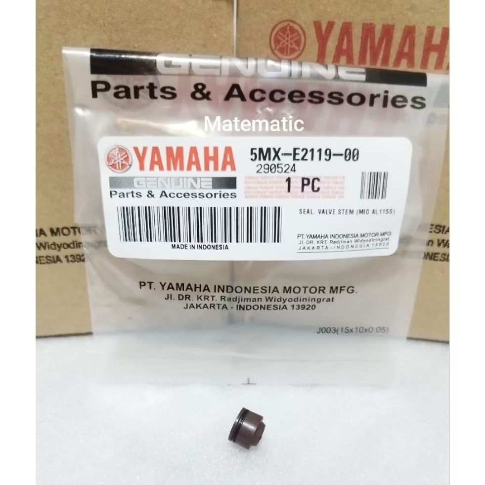 SEAL KLEP SEAL VALVE Yamaha MIO Sporty Smile Soul 5MX ORIGINAL
