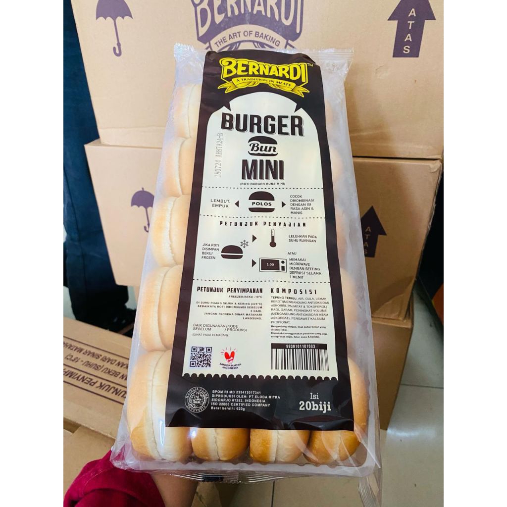 

BERNARDI MINI BUNS TRAY 20BIJI