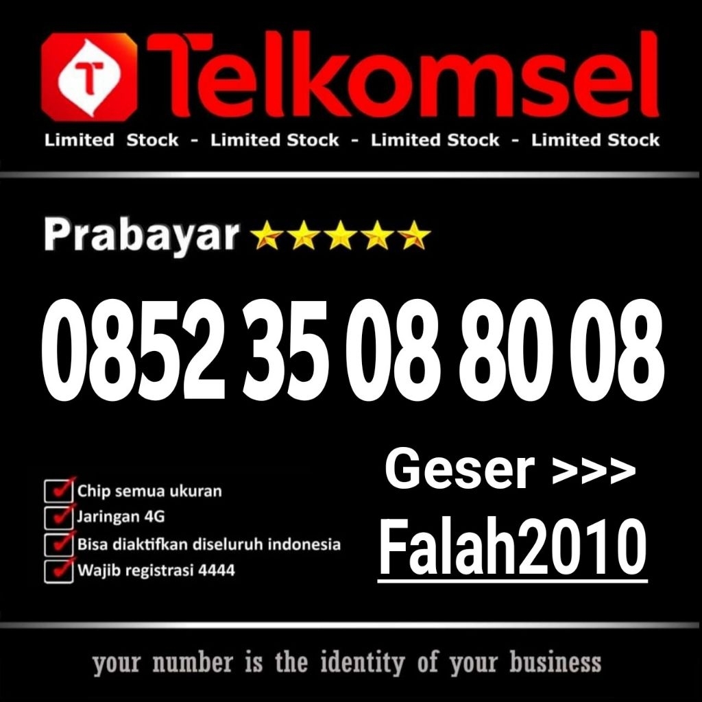 NOMOR CANTIK TELKOMSEL SIMPATI KARTU PERDANA NOMOR CANTIK TELKOMSEL SIMPATI  Ababab