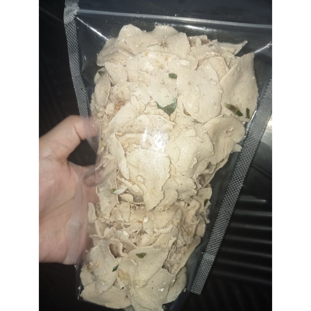 

basreng koin/kripik basreng renyah gurih rasa kencur wangi daun jeruk