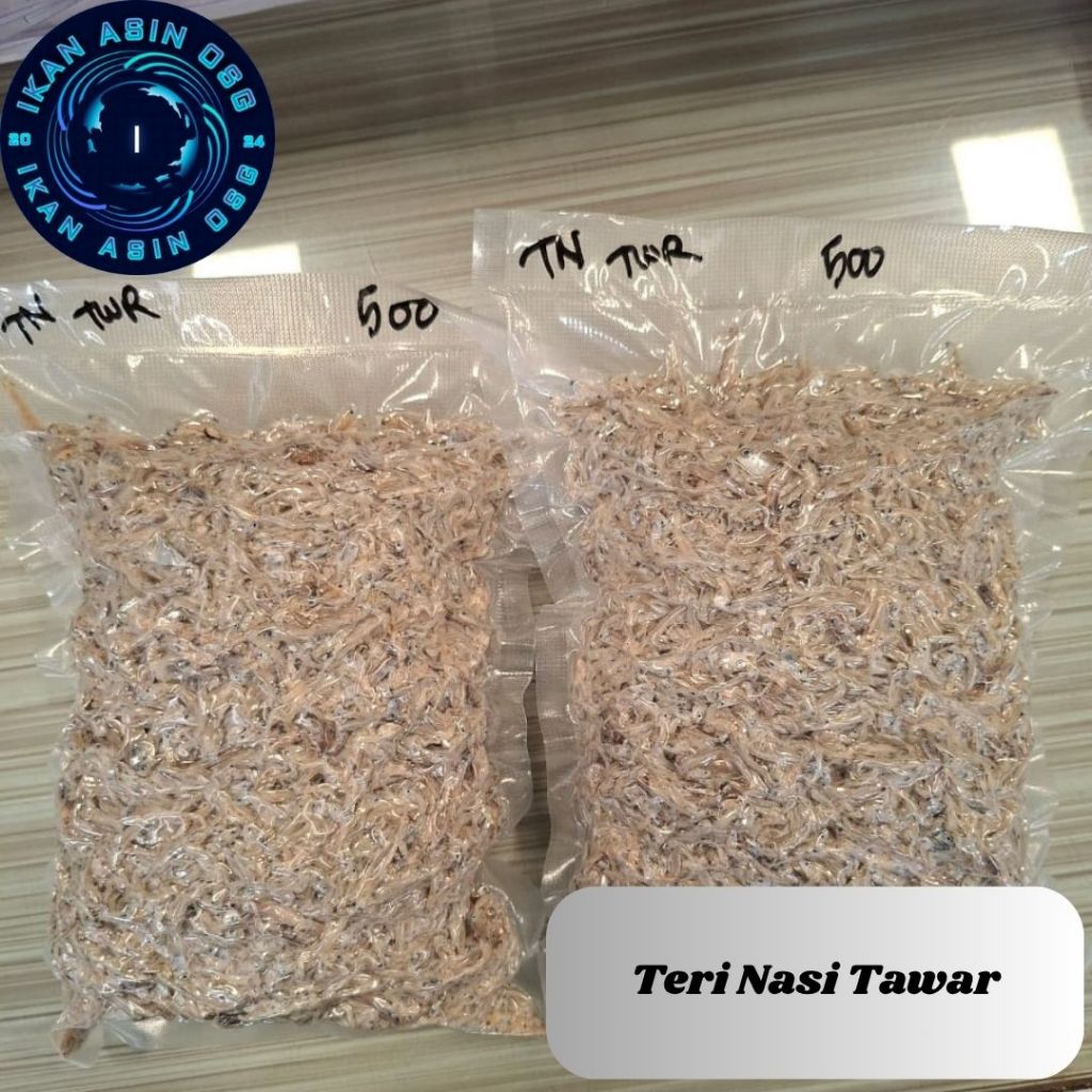 Ikan Asin Teri Nasi Tawar