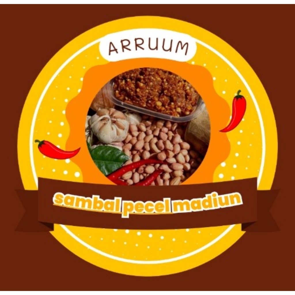 

Sambal pecel madiun ARRUUM
