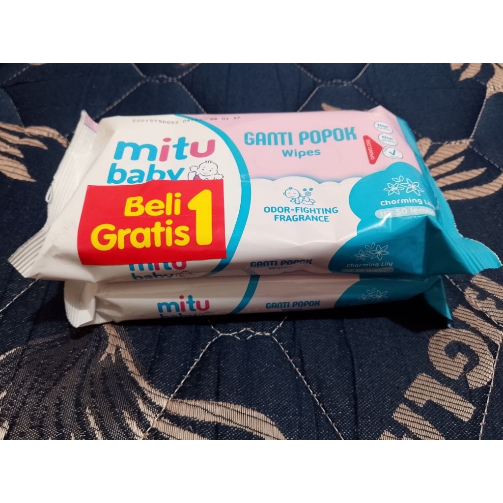 MITU BABY TISSUE BASAH BUY 1 GET 1 FREE