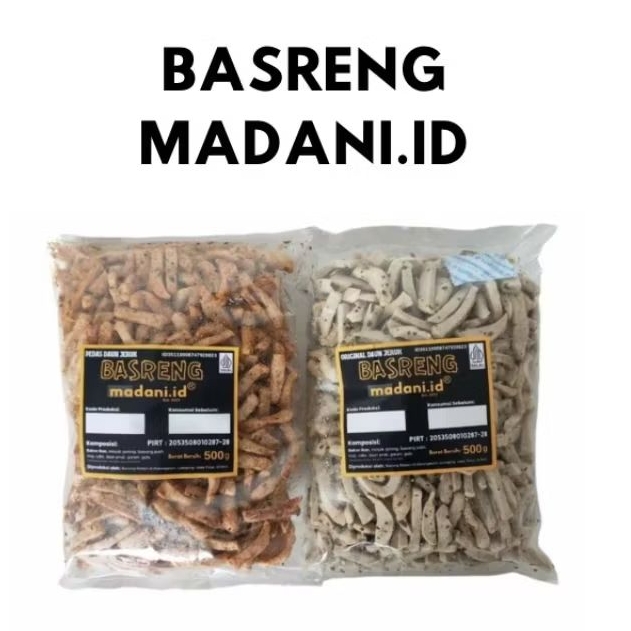 

Basreng Madani.id - Basreng Extra Pedas Daun Jeruk