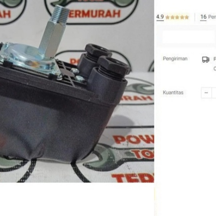 Otomatis Jet Pump SHIMIZU Pressure Switch Pompa Air Sumur Dalam PC375