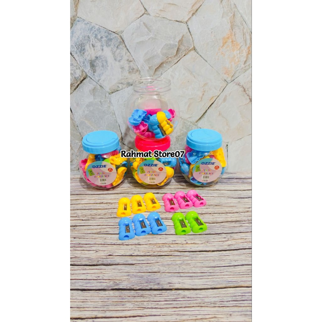 

( Isi 24 Pcs) Rautan Toples Pensil Sharpener Karakter