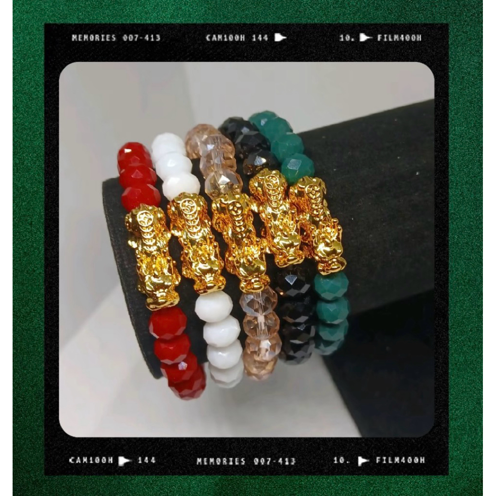 Gelang Manik Ceko Xuping Emas Naga Best Seller