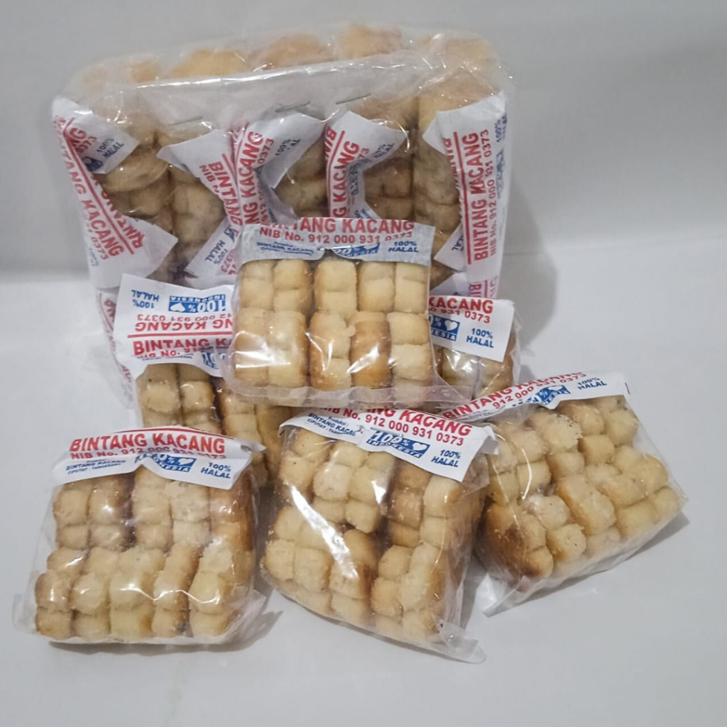 

Najaya Snack-Kue Kacang Bintang Mini-Kue SPM Manis Jajanan Jadul
