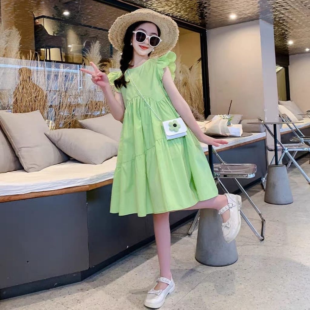 Baju Dress Anak Perempuan Fashion Korea