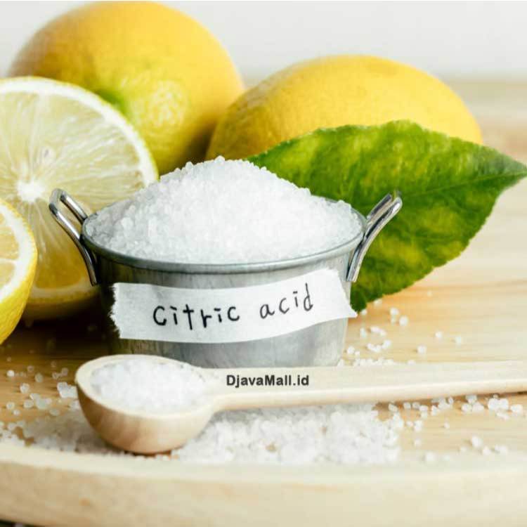 

Citric Acid Cap Gajah Sitrun Murni 225Gr Food Grade BPOM Halal Kemasan Botol