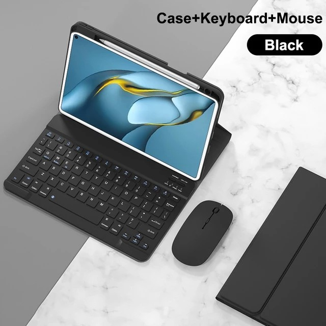 GLOBAL LION For Huawei Matepad 11 2023 Case With Keyboard Mouse Set Wireless Bluetooth Pen Holder Sl