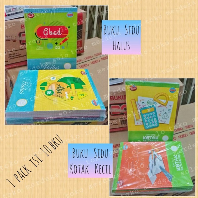 

KODE A79R Buku HALUS KOTAK KECIL Sidu