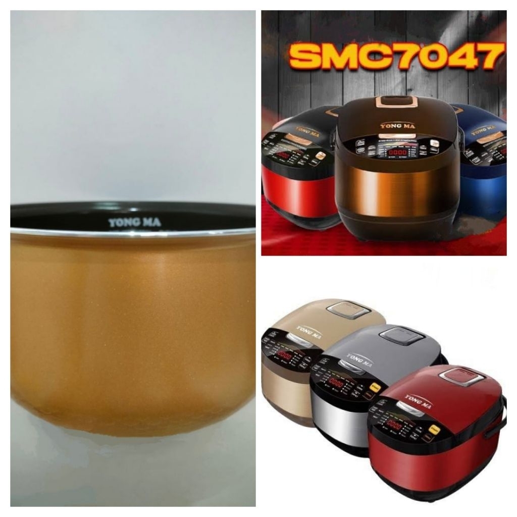(PANCI SAJA) Innerpot Panci Gold Ceramic ORI Yongma Untuk Magic Com Yongma SMC 7047