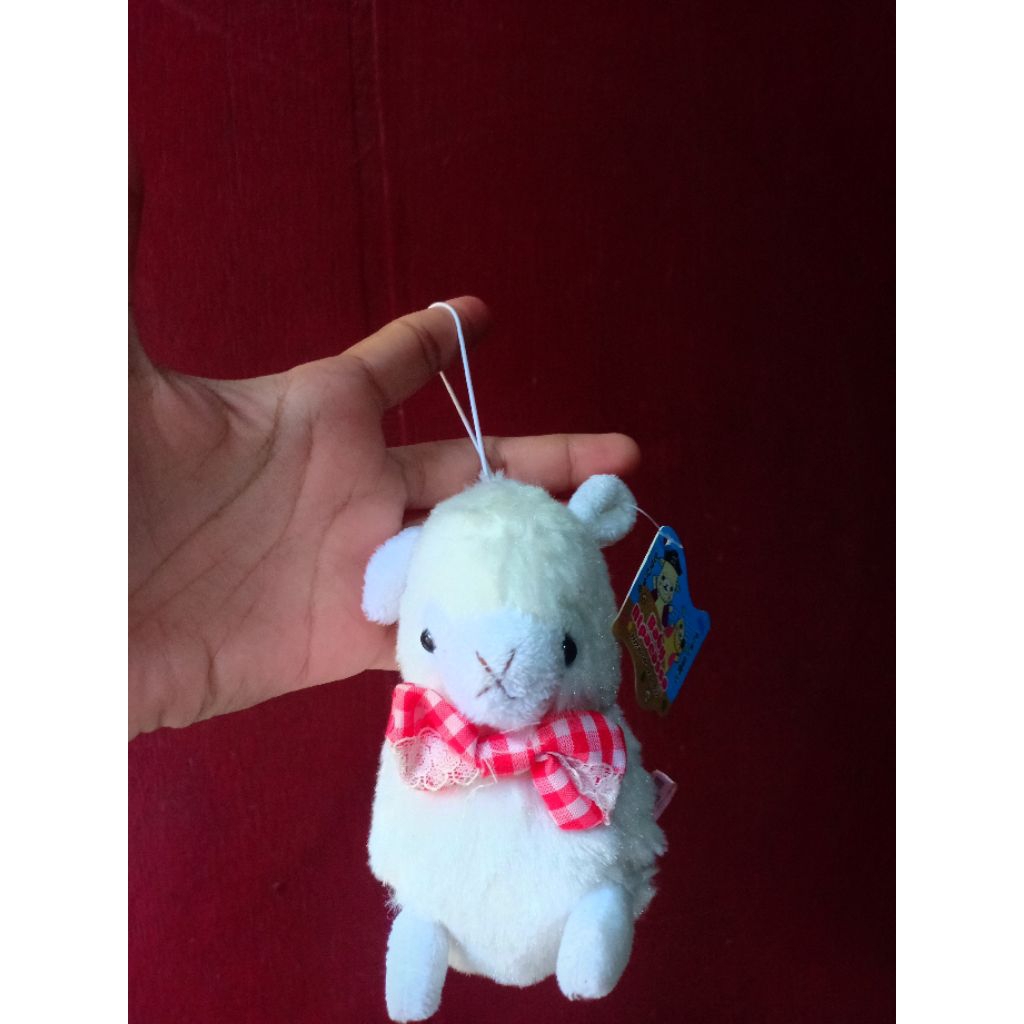 gantungan kunci boneka baby Alpacasso amuse New tag
