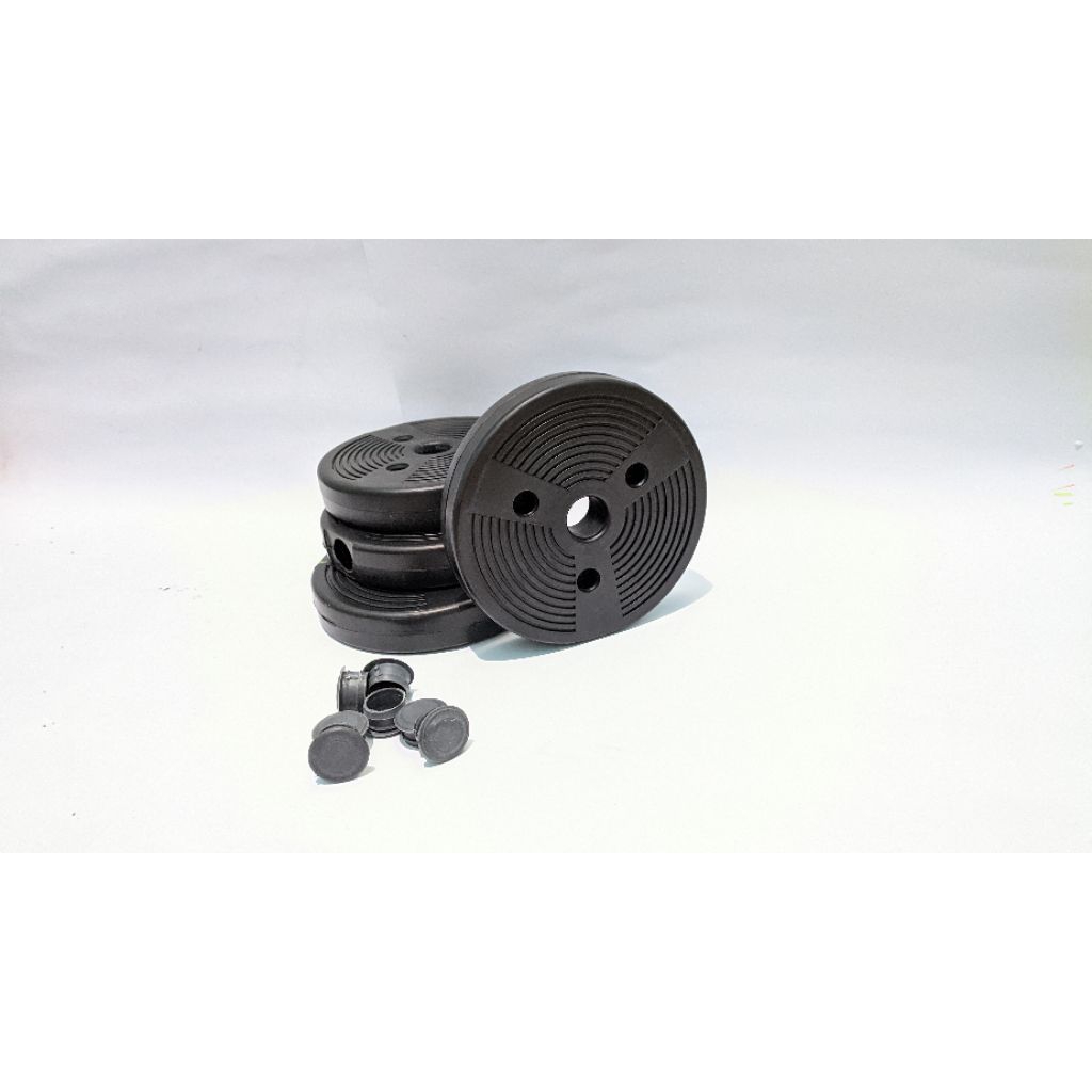 Barbel plat kosongan / barbel plate kosongan (tanpa isi)