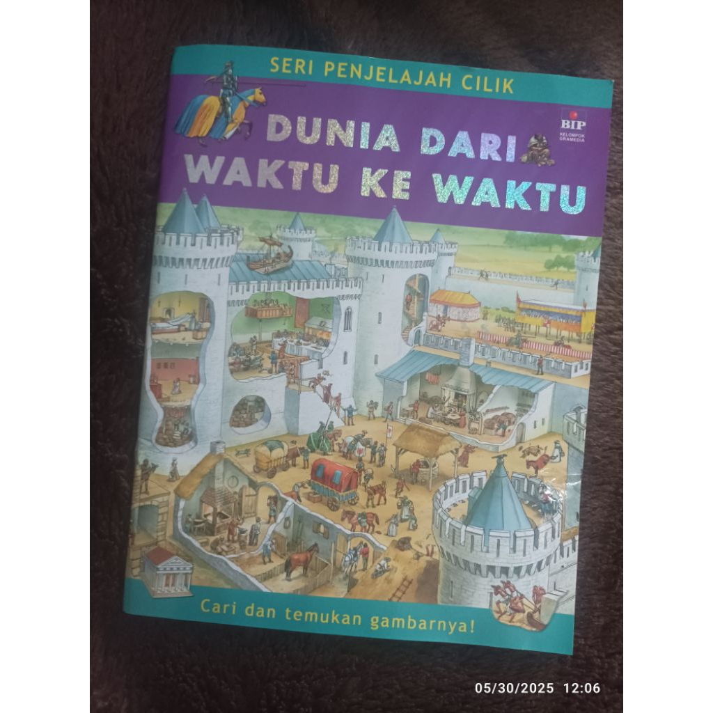 Preloved Buku Anak Edukatif – Dunia dari Waktu ke Waktu | Seri Penjelajah Cilik