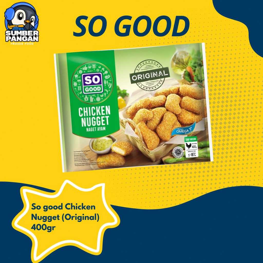 

So Good Chicken nugget original 400gr