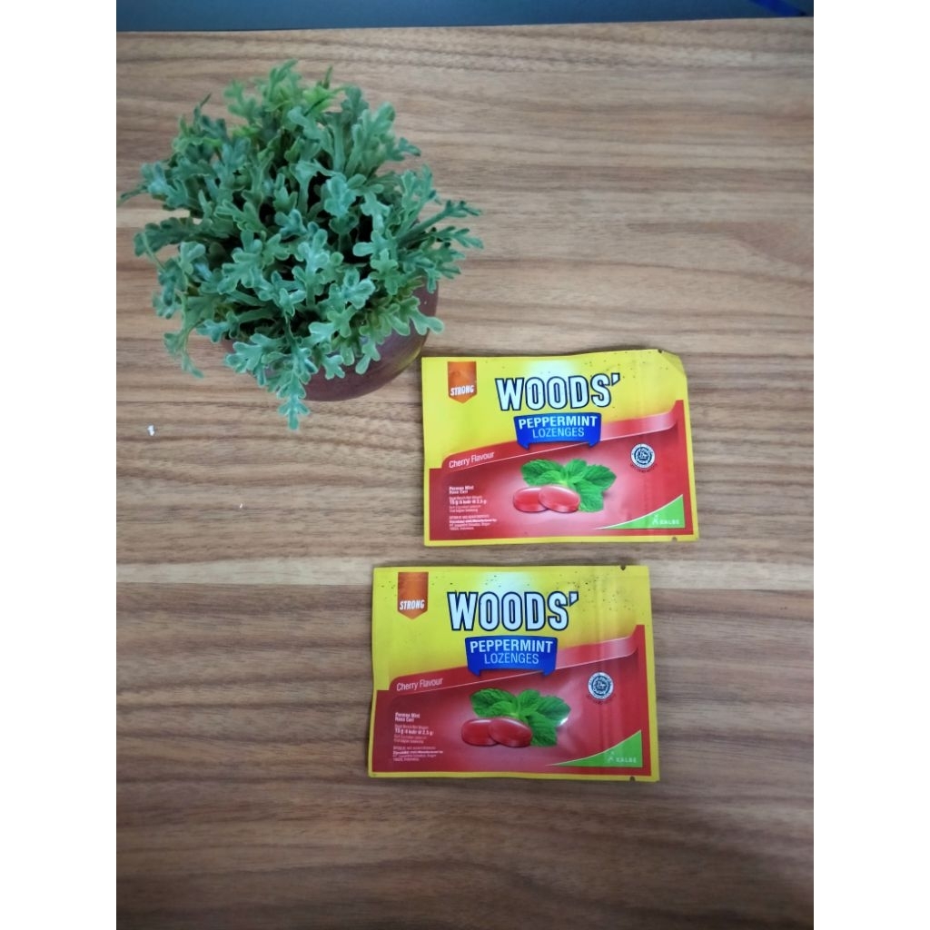 

woods peppermint lozenges cherry 15g