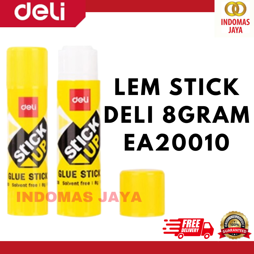 

Lem Stik Glue Stick Deli A20010 8gr [ Original ] (HARGA PER PCS)