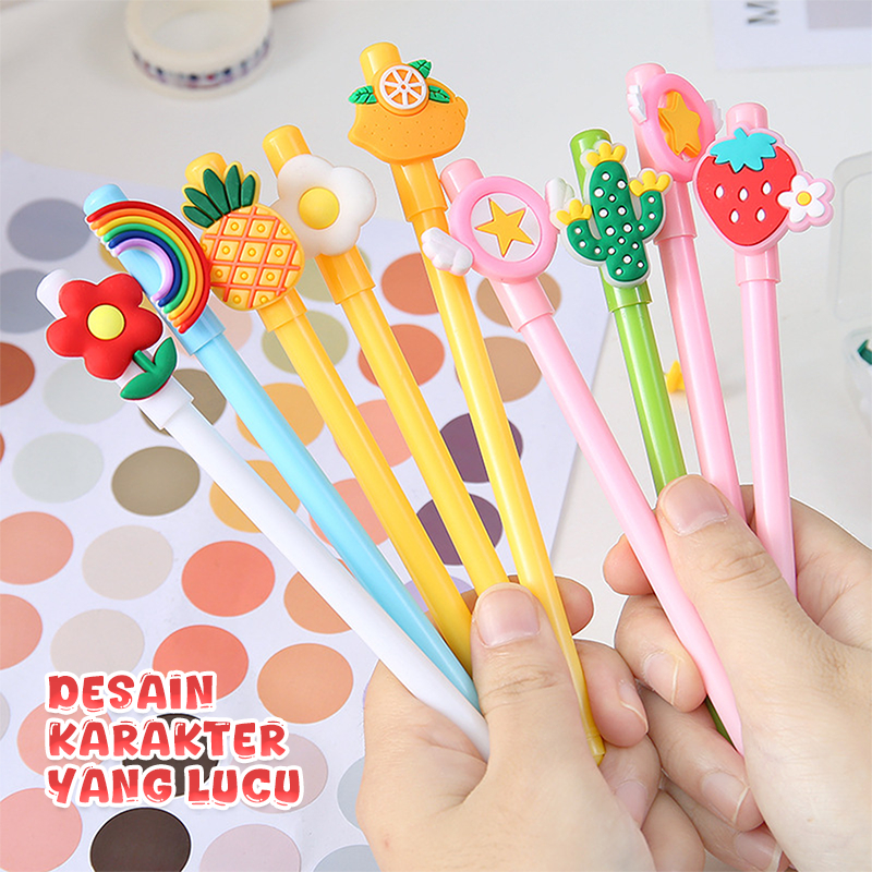 

Pulpen Karakter Buah Pena Gel Karakter Lucu Pen Cute Student Japanese 839