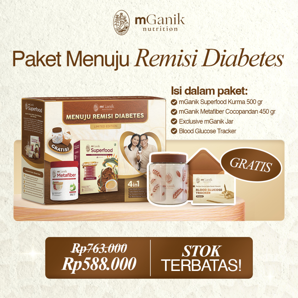 Mganik Paket Menuju Remisi Diabetes Mganik