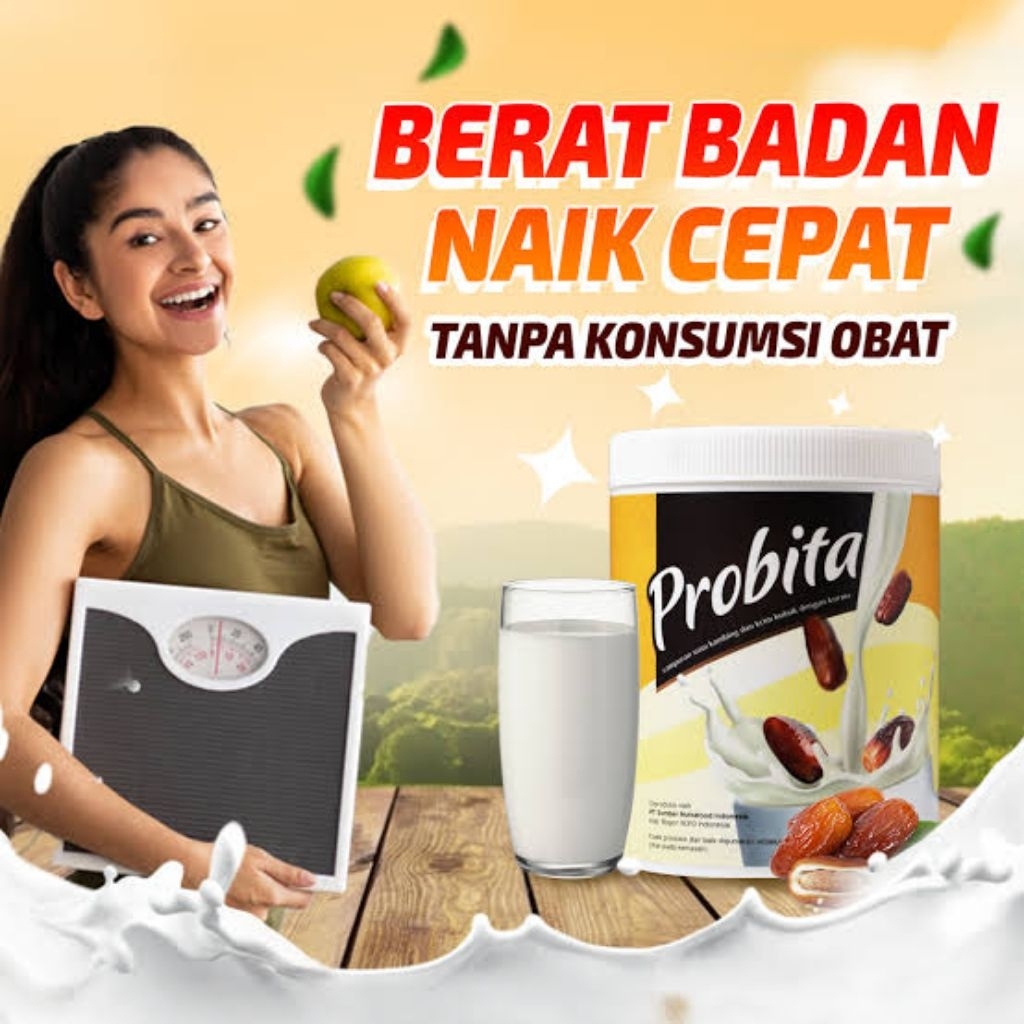 

PROBITA Susu Kurma Ajwa Lebih Cepat Menaikkan Berat Badan Halal