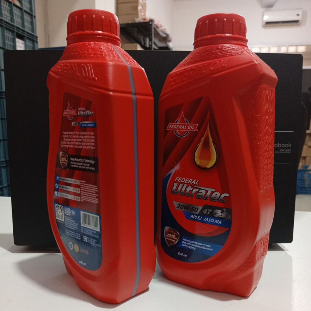Berkahsspeed Oli Federal Ultratec 800 Oli Mesin Federal Ultratec 0.8 Oli 4Tak Motor Honda