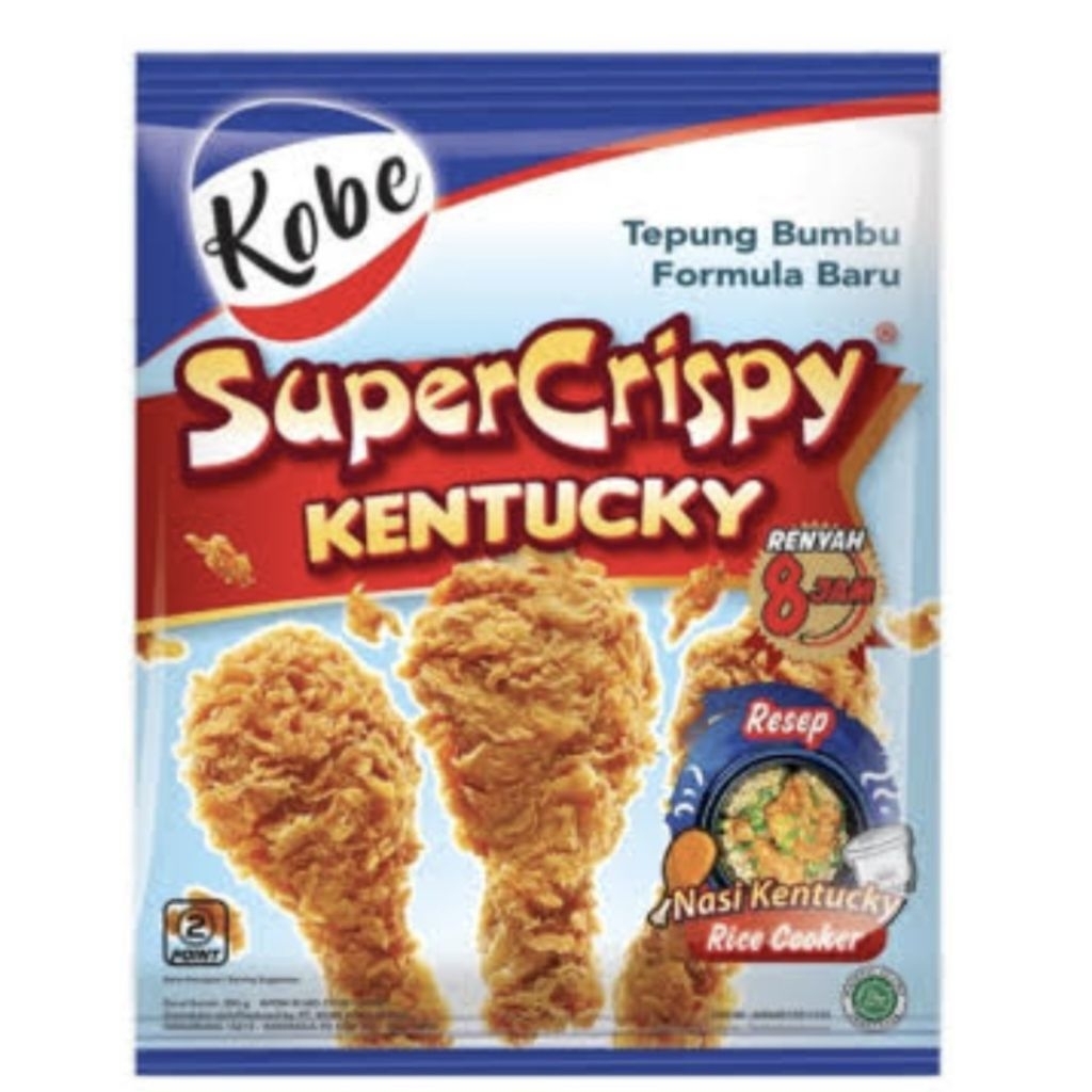 

Tepung bumbu super crispy kobe 220 gram
