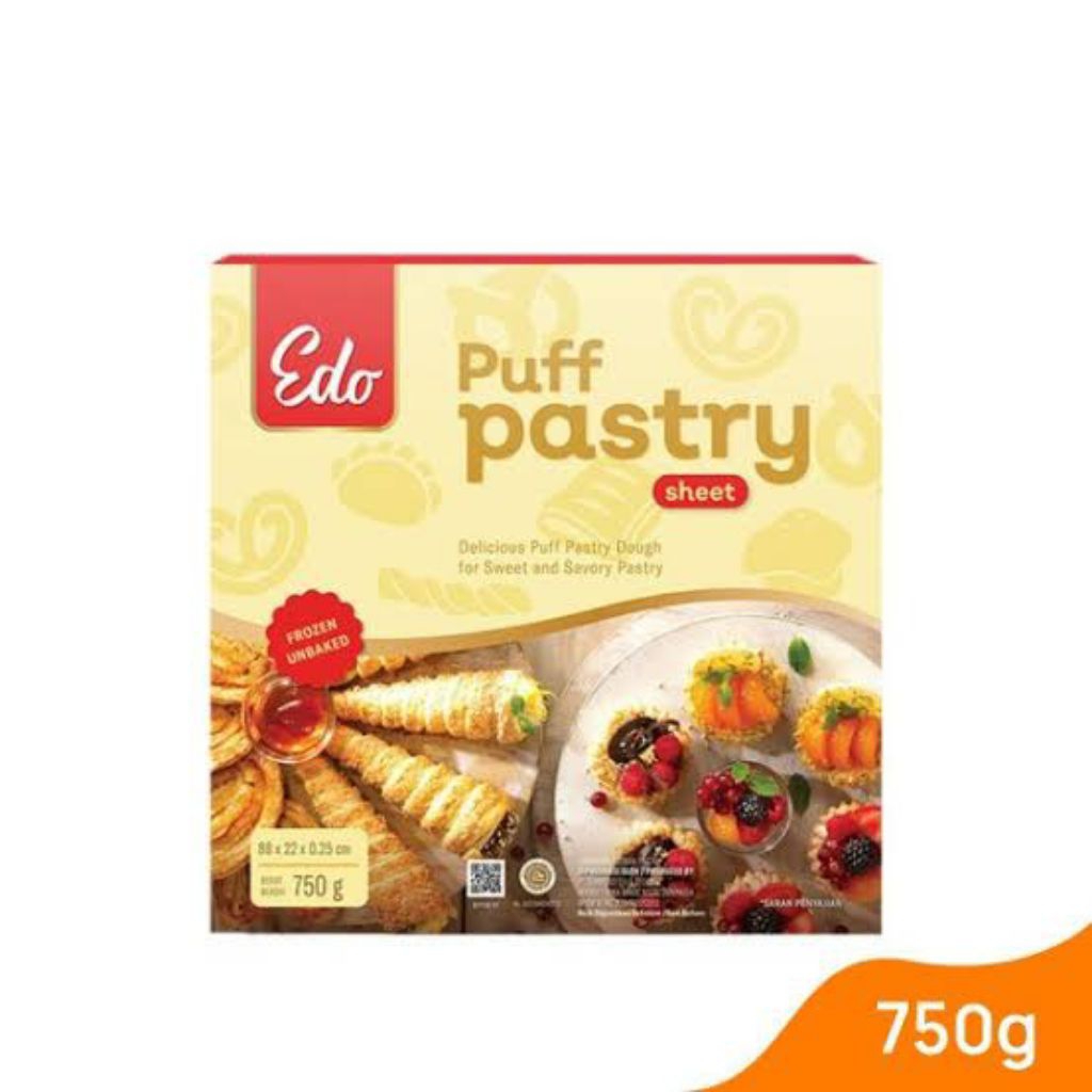 

Edo Puff Pastry Sheet 750gr