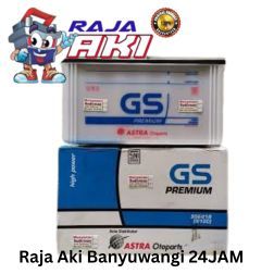 Aki Mobil 100Ah GS Premium N100 12V  – Aki untuk Truk & Bus