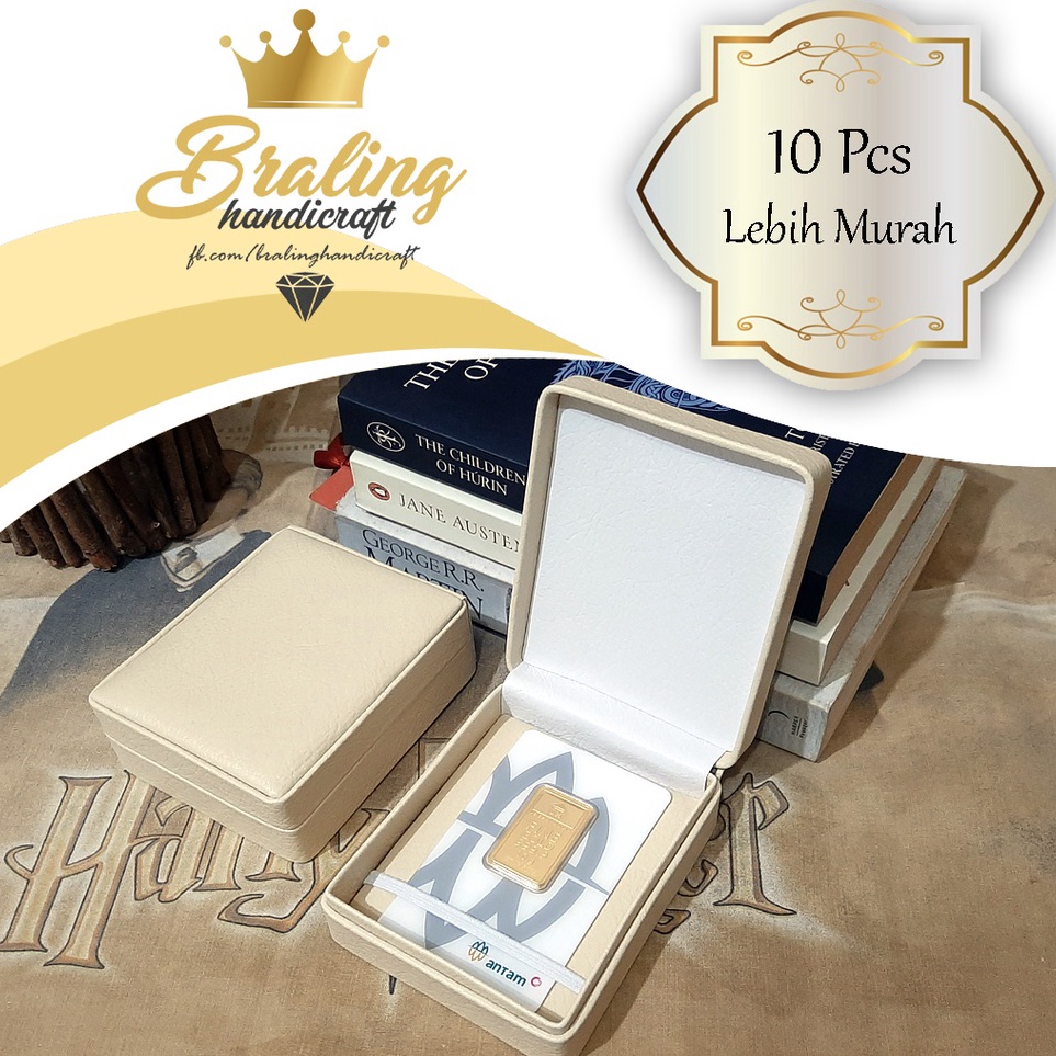 KODE A7G Kotak Emas Antam UBS LM Minigold Logam Mulia Batangan Gold Gift Box Tempat Hadiah Kado Emas