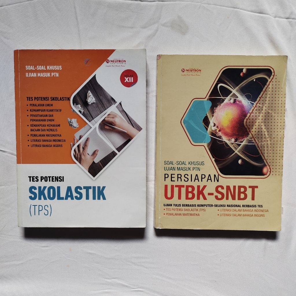 buku persiapan SNBT NEUTRON (preloved)